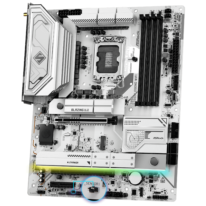 ASRock Z890 Steel Legend WiFi LGA 1851 ATX Motherboard